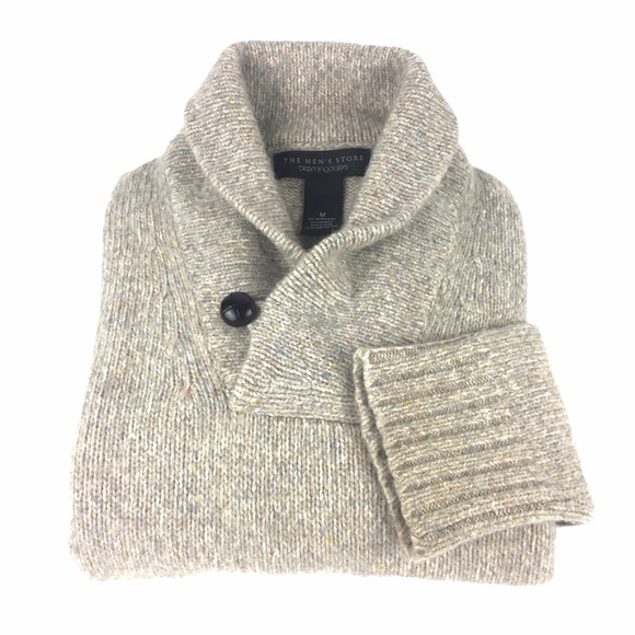 Bloomingdale's Other - Bloomingdale's Wool Cashmere Shawl Neck Sweater M
